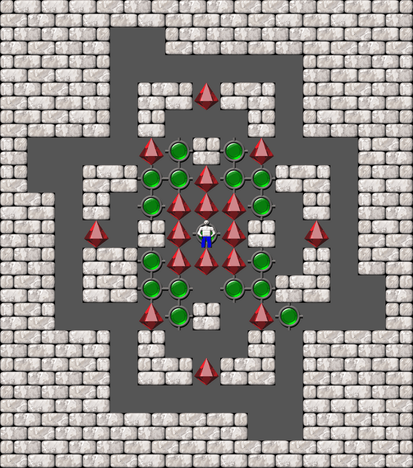 Сокобан More Bugs collections уровень 547